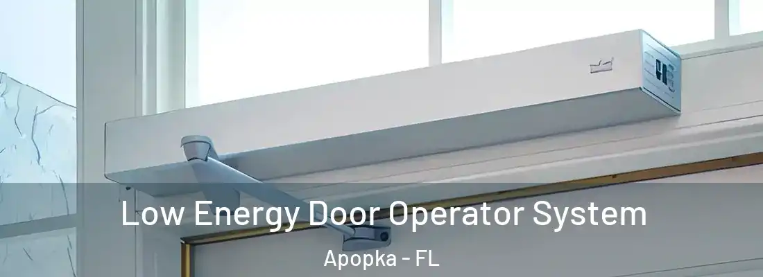 Low Energy Door Operator System Apopka - FL