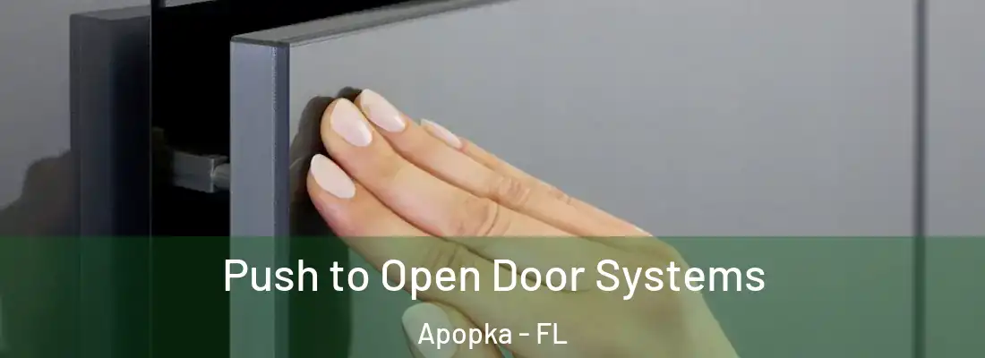 Push to Open Door Systems Apopka - FL